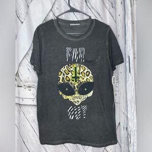 NWT Prince Peter Collection “Far Out” Alien T-Shirt Gray M